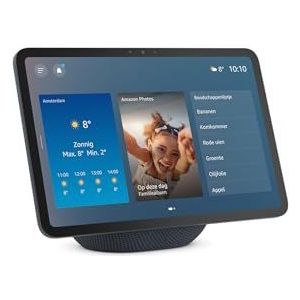 Amazon Echo Show 11, kleurrijk Full-HD-scherm van 11 inch met een groter kijkoppervlak, ruimtelijke audio en Alexa, Grafiet