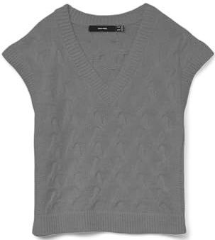 VERO MODA - VMPIPER - Trui - Grijs Gemêleerd