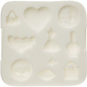 silikomart Siliconen vorm voor taartdecoratie 71.468.00.0096, suiker slk368 accessoires voor dames silicone wit