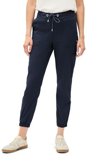 Cargobroek - Urban Navy - Katoen - Met Rijgkoord