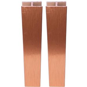 cyclingcolors 2 x plinten, plinten, voor meubels, keuken, sokkel, hoek, 120 mm, koper