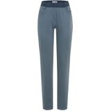 Flared fit stoffen broek van lyocellmix, model 'Pamina'