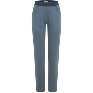 Flared fit stoffen broek van lyocellmix, model 'Pamina'