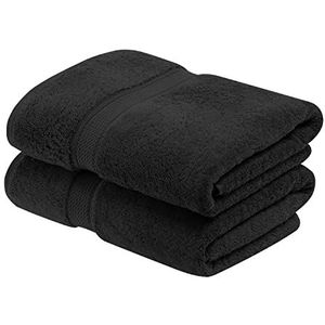 Superior Luxe badhanddoeken, 900 g/m2, van 100% hoogwaardig langstapelbaar, gekamd katoen, set van 2 badhanddoeken in hotel- en spa-kwaliteit