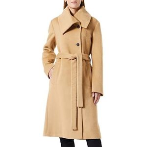 HUGO Mabilla Coat, Licht/Pastel Brown239, 46 Dames