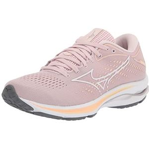 Mizuno Wave Rider 25 (W) hardloopschoenen voor dames, Pale Lila Wit, 38 EU