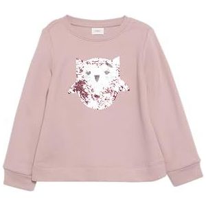 s.Oliver Junior Sweatshirt voor meisjes met omkeerbare pailletten, 4163, 92