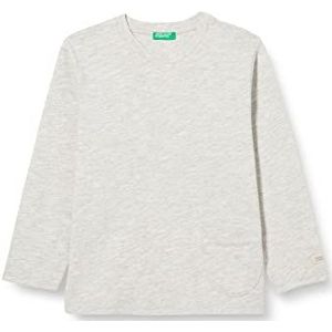 United Colors of Benetton Lang shirt voor kinderen en jongeren, grijs 501, 18 Maanden