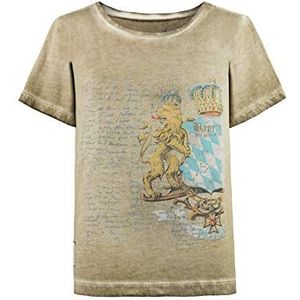 Stockerpoint Jongens Bene Jr. T-shirt, zand, 86/92 cm