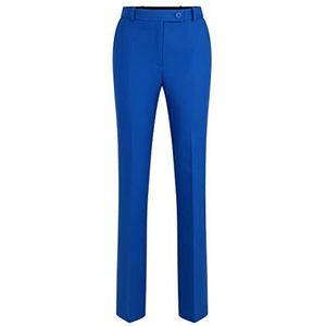 HUGO Higreta Pants voor dames, blauw, 40