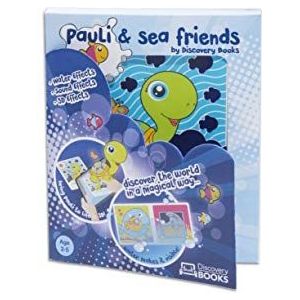 Pauli & Sea Friends Badboek met unieke functies voor kinderen van 0 tot 4 jaar