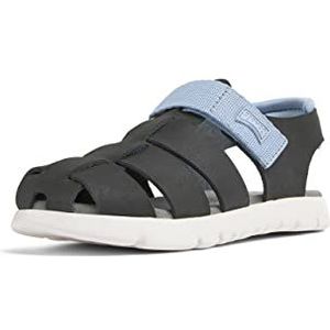 Camper Oruga K800242 T-Strap sandalen voor jongens, zwart 021, 30 EU