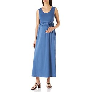 ESPRIT Maternity Mouwloze maxi-jurk voor dames, smoke blue-404, M