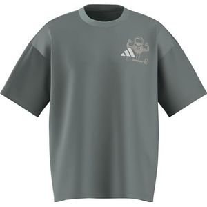 adidas Hombre CLIMACOOL FUN TRAINING Graphic T-Shirt, Wonder Sage, L