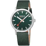 Mondaine Classic Unisex Green Watch A660.30360.60SBF