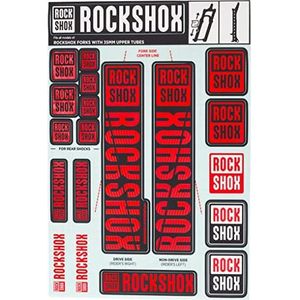 RockShox Unisex - volwassenen fælgbånd-03054962 velgbanden, rood, 35 mm standbuizen EU