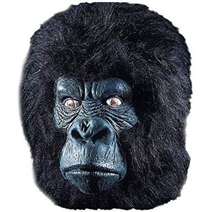 Carnival Toys MA1024 Toys 1154 - masker Gorilla, latex, zwart