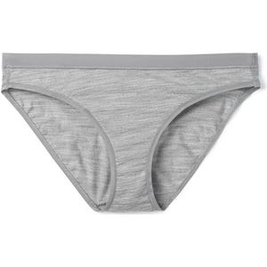 Smartwool Merino bikini voor dames, lichtgrijs, L