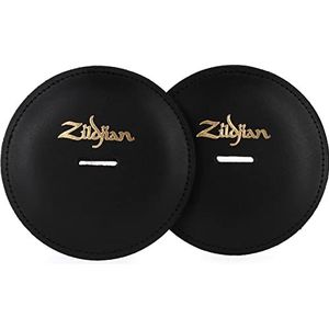 Zildjian P0751 Lederen Hand Bekkens Pad, Zwart, paar