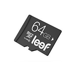 Leef MicroSD-kaart met Adapter 64 GB voor Universeel - Zwart