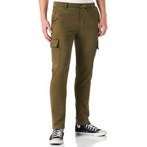 camel active vrijetijdsbroek voor heren, olijfbruin, 31W x 32L