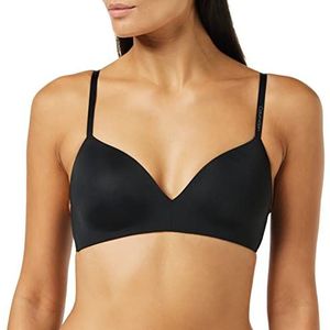 Calvin Klein Demi-Plunge bh's voor dames, Zwart (zwart), 65C