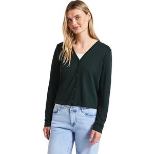 STREET ONE - Shirtjasje - Vest - Pine Grove Green - 4-knoopsmodel
