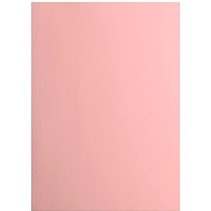 Vaessen Creative 2927-017 Florence Cardstock papier, roze, 216 gram/m², DIN A4, 10 stuks, glad, voor scrapbooking, kaarten maken, ponsen en andere papierknutselwerk