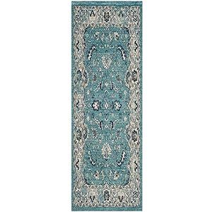 Safavieh Angelique geweven tapijt 160 X 230 cm Turquoise/Beige