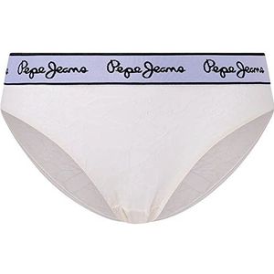 Pepe Jeans Dames Mesh Bikini Stijl Ondergoed, Mousse, XL, Mousse, XL
