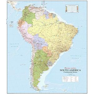 Continental Series: Zuid-Amerika - Wandkaart