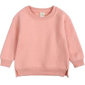 Little Hand Sweatshirt voor kinderen, uniseks, Roze, 9-12 maanden