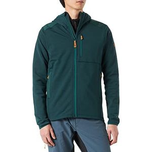 FJÄLLRÄVEN Heren F81878 Keb Fleece Hoodie, Arctic Groen, M