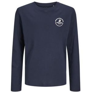JACK&JONES JUNIOR Jjeswift Tee Ls Noos Mni shirt met lange mouwen voor jongens, navy blazer, 116