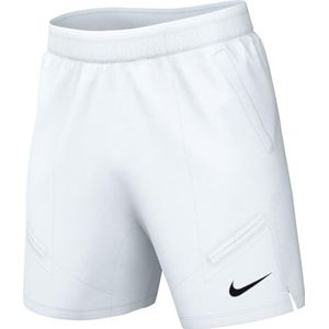 Nike Heren Shorts M Nkct Df Advtg Short 9In, Wit/Wit/Zwart, FD5330-100, L
