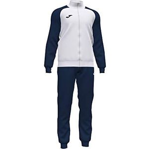 Joma Unisex trainingspak voor volwassenen, wit-marineblauw, XL