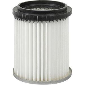RUECAB - Filter voor asjerrycan, cilinderfilter voor stofzuigers - Cartridge filter aszuiger - Afwasbaar filter - Geschikt voor asjerrycan 648004 - Afmetingen: Ø9 x H9cm