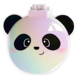 Legami - Nice Hair - Haarborstel - Panda-thema - Opvouwbaar - Met Spiegel