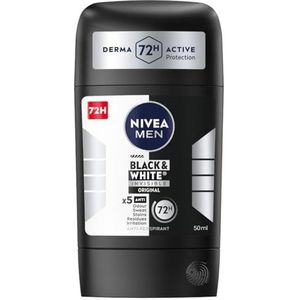 Nivea Men Black & White Original Antitranspirantstick 50 ml
