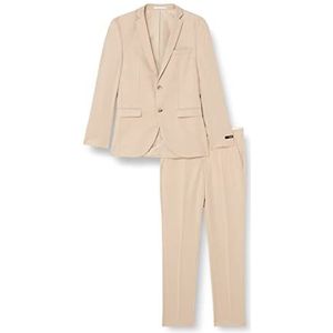 JACK & JONES Jprsolaris Suit Noos SUIT NOOS heren,White Pepper/Fit: super slim,54