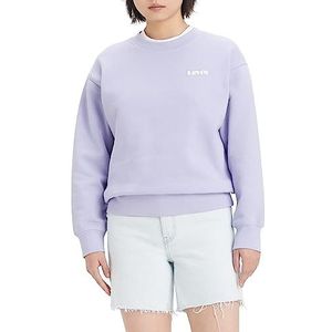 Levi's Women's Graphic Standard Crew sweatshirts, fleece sweet, XXS, Fleece Sweet, XXS