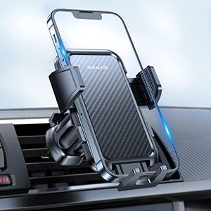 Miracase Mobiele telefoonhouder voor de auto, 3-voudig verstelbaar, voor ventilatiesleuven, universeel, compatibel met iPhone/Samsung/Xiaomi/HuaWei en alle mobiele telefoons van 4-7 inch