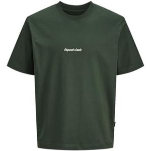 JACK & JONES Jornorrebro Emb Tee Ss Cn Noos Jnr, Sycamore, 128