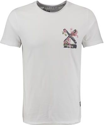 T-shirt - Zwart - Katoen - Ronde Hals met Prints