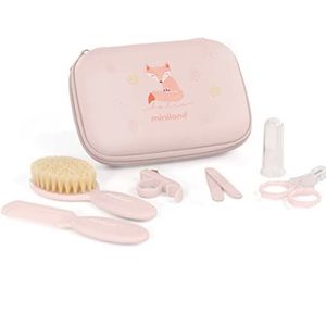 Miniland Baby Kit Candy Toilettas met babyverzorgingsproducten.