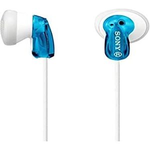 Sony Mdr-E9Lp In-Ear/In-Ear Koptelefoon (1,2M Kabel, Neodymium Magneet, Voor Mp3-Speler, Walkman, Ipod) Wit/Blauw