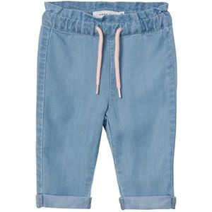 NAME IT Girl Jeans Baggy Fit, blauw (light blue denim), 56 cm