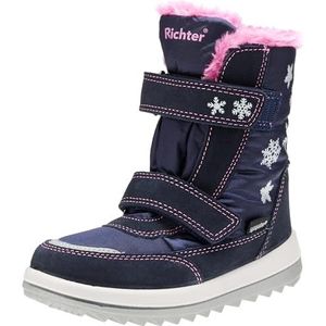 Richter Kinderschuhe Husky2.0 Sneeuwlaarzen voor meisjes, Atlan Fuchsia Silv, 35 EU