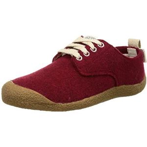 KEEN Mosey Derby Sneaker voor dames, Rode Vilt Berk, 40 EU