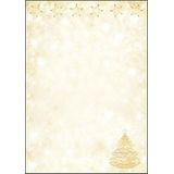 SIGEL DP083 Briefpapier Kerstmis ""Graceful Christmas"", DIN A4, 100 vellen, van duurzaam papier, kerstmotief voor kerstpost, aanbiedingen, uitnodiging, menukaart